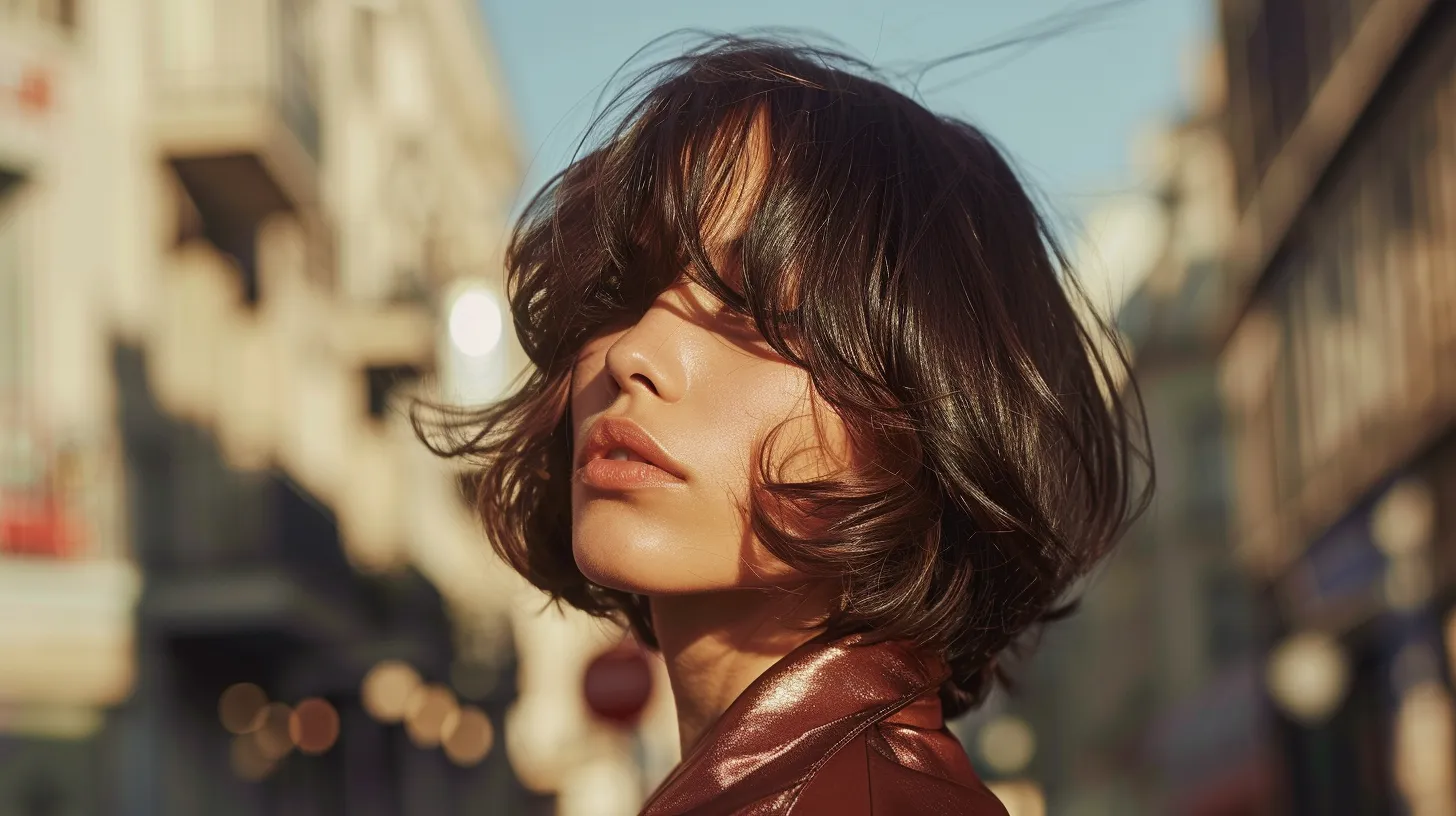 Corte Bob Ondulado en Capas: El Corte Ideal para un Look Moderno y Elegante