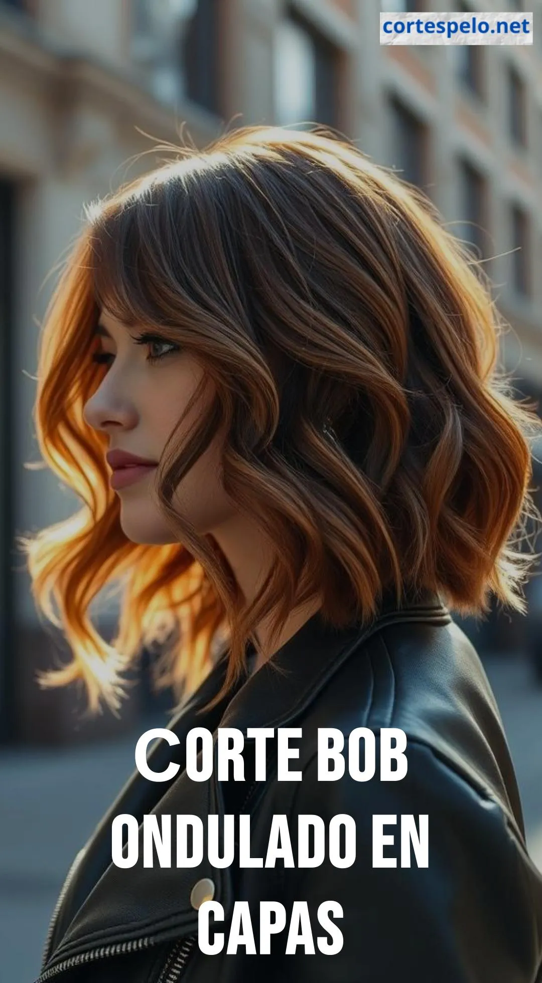 Corte Bob Ondulado en Capas